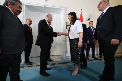 Bahçeli DEM heyetini kabul etti