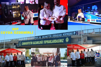 Şef Ceyda Özdemirli’den Gastro Afyon’da lezzet rüzgarı