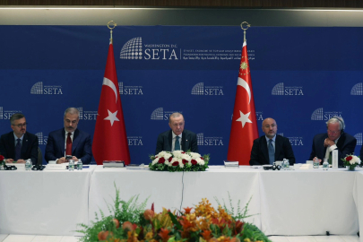 Türkevi'nde ABD’li düşünce kuruluşlarıyla buluştu