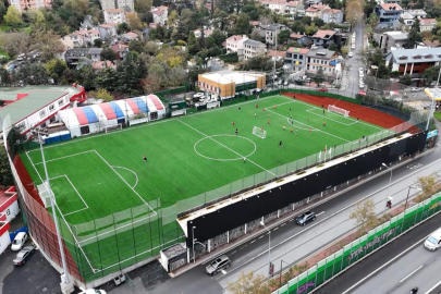 İstanbul Büyükşehir Belediyesi Beşiktaş’taki İsmet İnönü Spor Tesisi’ni yeniledi