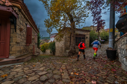 Kaz Dağları'nda uluslararası koşu heyecanı