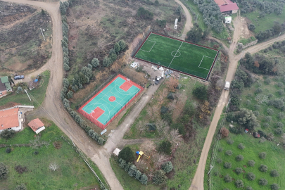 Sakarya Geyve'de spor sahaları hizmete gün sayıyor