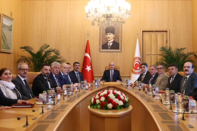 TBMM Başkanı Kurtulmuş’tan Ezidi heyetine: Terörsüz Türkiye başarıya ulaşacak