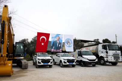Muğla'da Milas Belediyesi araç filosunu güçlendirdi