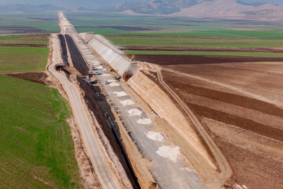 Akdeniz’i Güneydoğu’ya bağlayacak dev projede yüzde 81 ilerleme
