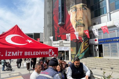 Kocaeli'de İzmit'te Orman Haftası’na özel 2020 fidan dağıtımı