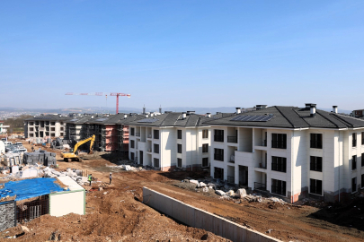 Kocaeli'de&nbsp;Kartepe Kent Konut Evleri’nde kaba inşaat tamamlandı