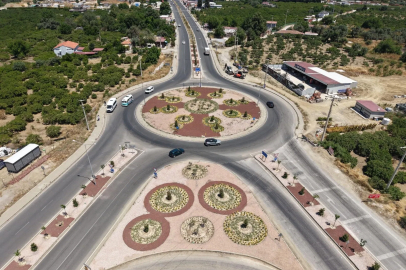 İzmir Seferihisar’ın iki büyük kavşağı yenilendi&nbsp;