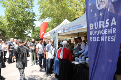 Bursa'da aşure bereketi Yenişehir'de