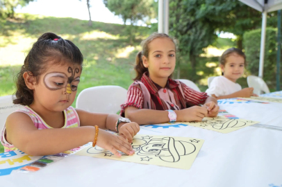 Kocaeli&nbsp;Gebze’de “Atölyem Parkta” çocuklarla buluştu