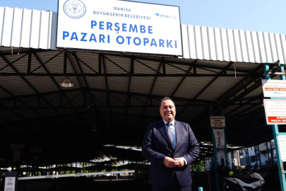 Manisa Büyükşehir'den Perşembe Pazarı'nda otopark hamlesi