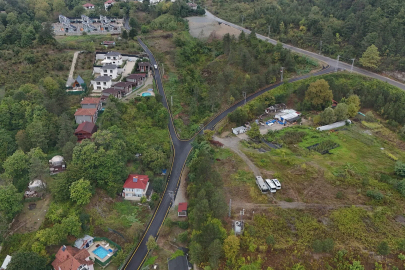 Sakarya Sapanca’da&nbsp;10 kilometrelik asfalt mesaisi tamamlandı