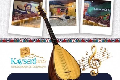 Kayseri Halk Ozanları Kültür Evi’ne renkli kutlama